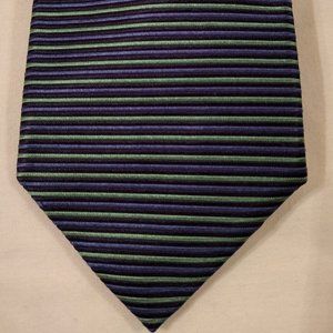 Brooks Brothers Pure Silk Extra Long Striped Tie